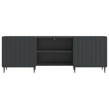 TV-Schränk Schwarz 150 x 31 x 52 cm Holzwerkstoff