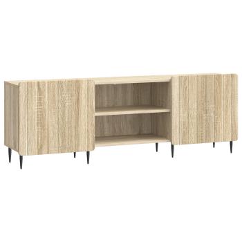 TV-Schränk Sonoma-Eiche 150 x 31 x 52 cm Holzwerkstoff