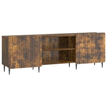 TV-Schränk Geräucherte Eiche 150 x 31 x 52 cm Holzwerkstoff