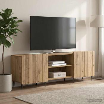 ARDEBO.de - TV-Schränk 150 x 31 x 52 cm Artisan-Eiche Holzwerkstoff
