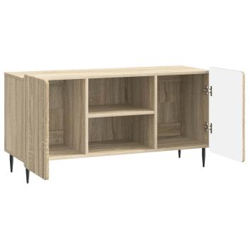 TV-Schränk 102 x 34,5 x 52 cm Sonoma-Eiche Holzwerkstoff