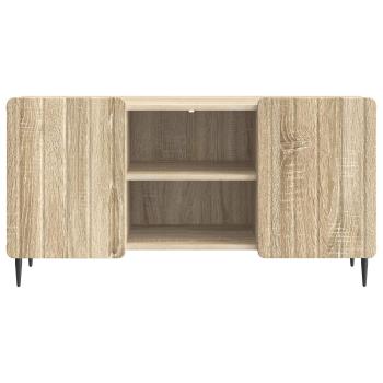 TV-Schränk 102 x 34,5 x 52 cm Sonoma-Eiche Holzwerkstoff