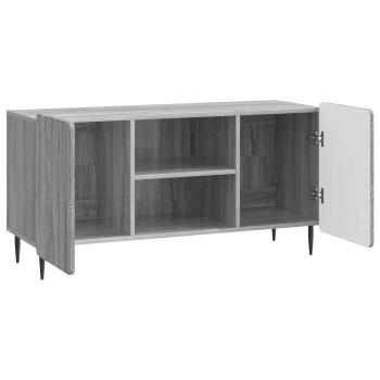 TV-Schränk 102 x 34,5 x 52 cm Sonoma-Grau Holzwerkstoff