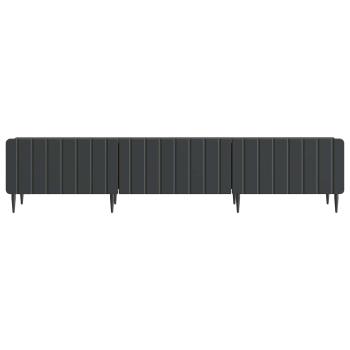 TV-Schränk Schwarz 147 x 34,5 x 32 cm Holzwerkstoff
