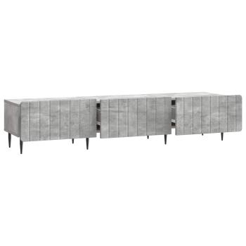 TV-Schränk Betongrau 147 x 34,5 x 32 cm Holzwerkstoff