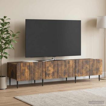 ARDEBO.de - TV-Schränk Geräucherte Eiche 147 x 34,5 x 32 cm Holzwerkstoff