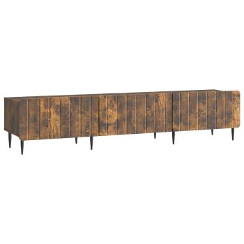 TV-Schränk Geräucherte Eiche 147 x 34,5 x 32 cm Holzwerkstoff