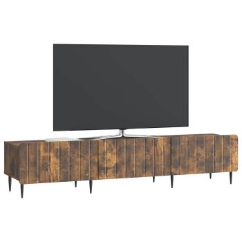 TV-Schränk Geräucherte Eiche 147 x 34,5 x 32 cm Holzwerkstoff