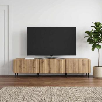 ARDEBO.de - TV-Schränk 147 x 34,5 x 32 cm Artisan-Eiche Holzwerkstoff