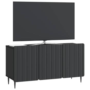 TV-Schränk 99 x 34,5 x 52 cm Schwarz Holzwerkstoff
