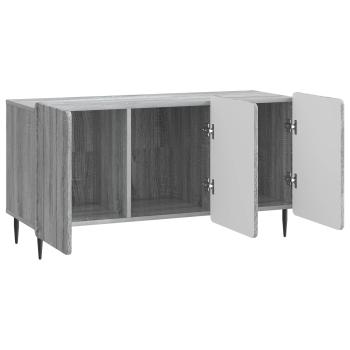TV-Schränk 99 x 34,5 x 52 cm Sonoma-Grau Holzwerkstoff