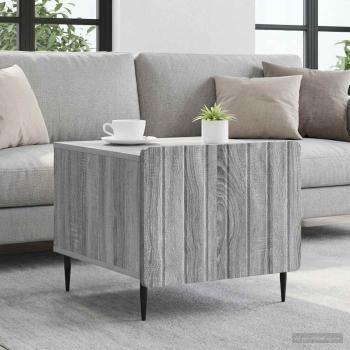 ARDEBO.de - Couchtisch Graues Sonoma 49 x 50 x 42 cm Holzwerkstoff