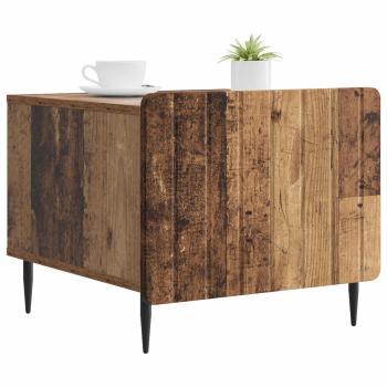Couchtisch mit Schubladen Altholz 49 x 50 x 42 cm Holzwerkstoff