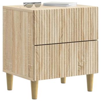 Nachttisch 2 Stk. Sonoma-Eiche 43 x 34,5 x 48 cm Holzwerkstoff