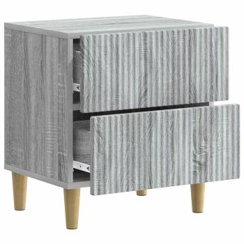 Nachttisch Sonoma-Grau 43 x 34,5 x 48 cm Holzwerkstoff