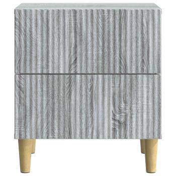 Nachttisch Sonoma-Grau 43 x 34,5 x 48 cm Holzwerkstoff