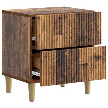 Nachttisch Altholz 43 x 34,5 x 48 cm Holzwerkstoff