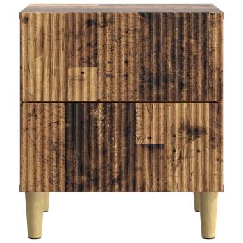 Nachttisch Altholz 43 x 34,5 x 48 cm Holzwerkstoff