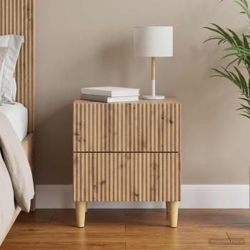 ARDEBO.de - Nachttisch Artisan-Eiche 43 x 34,5 x 48 cm Holzwerkstoff