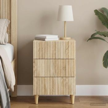 ARDEBO.de - Nachttisch Sonoma-Eiche 43 x 41 x 66,5 cm Holzwerkstoff