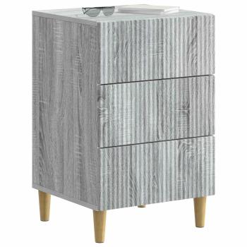Nachttisch Sonoma-Grau 43 x 41 x 66,5 cm Holzwerkstoff