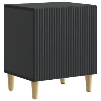 Nachttisch 2 stk. Schwarz 43 x 34,5 x 50 cm Holzwerkstoff