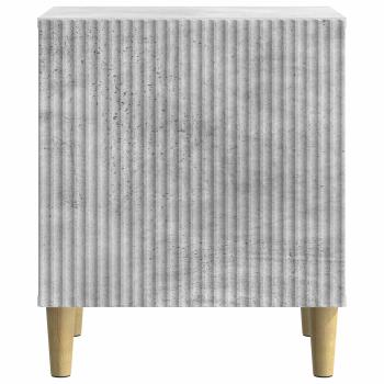 Nachttisch Betongrau 43 x 34,5 x 50 cm Holzwerkstoff