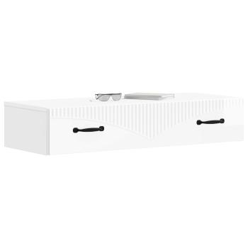 Wandmontierter Beistelltisch 87,5 x 34,5 x 17 cm Holzwerkstoff