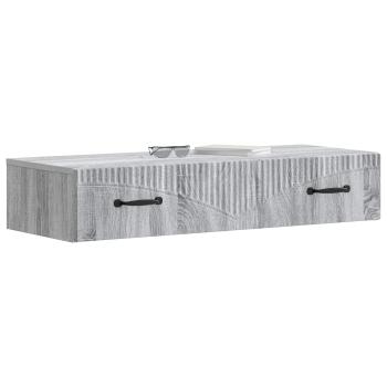 Wandmontierter Beistelltisch 87,5 x 34,5 x 17 cm Holzwerkstoff
