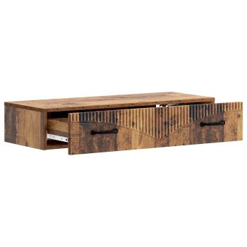 Wandmontierter Beistelltisch 87,5 x 34,5 x 17 cm Holzwerkstoff