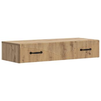 Wandmontierter Beistelltisch 87,5 x 34,5 x 17 cm Holzwerkstoff