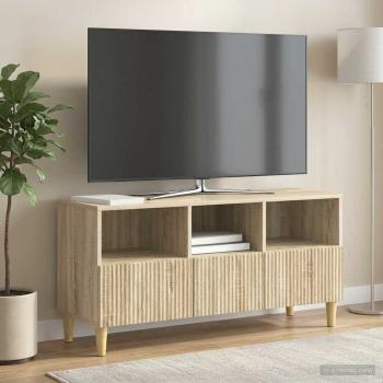 TV-Schränk 102 x 34,5 x 50 cm Sonoma-Eiche Holzwerkstoff