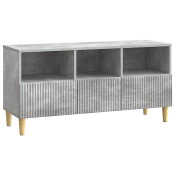 TV-Schränk 102 x 34,5 x 50 cm Betongrau Holzwerkstoff