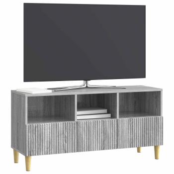 TV-Schränk 102 x 34,5 x 50 cm Sonoma-Grau Holzwerkstoff