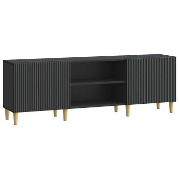 TV-Schränk Schwarz 150 x 31 x 50 cm Holzwerkstoff