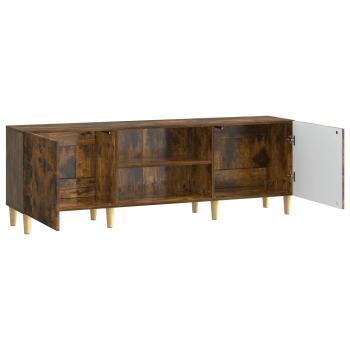 TV-Schränk Geräucherte Eiche 150 x 31 x 50 cm Holzwerkstoff