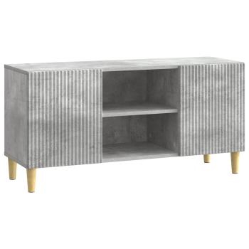 TV-Schränk 102 x 34,5 x 50 cm Betongrau Holzwerkstoff
