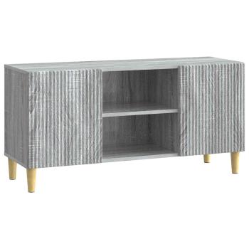 TV-Schränk 102 x 34,5 x 50 cm Sonoma-Grau Holzwerkstoff