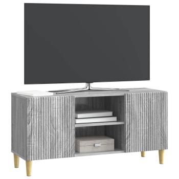 TV-Schränk 102 x 34,5 x 50 cm Sonoma-Grau Holzwerkstoff