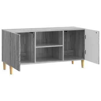 TV-Schränk 102 x 34,5 x 50 cm Sonoma-Grau Holzwerkstoff