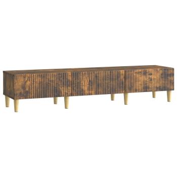 TV-Schränk Geräucherte Eiche 147 x 34,5 x 30 cm Holzwerkstoff