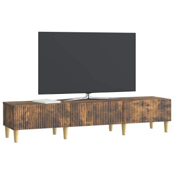 TV-Schränk Geräucherte Eiche 147 x 34,5 x 30 cm Holzwerkstoff