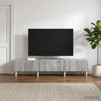 ARDEBO.de - TV-Schränk Graues Sonoma 147 x 34,5 x 30 cm Holzwerkstoff