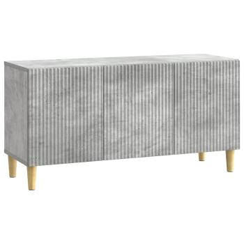 TV-Schränk 99 x 34,5 x 50 cm Betongrau Holzwerkstoff