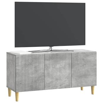 TV-Schränk 99 x 34,5 x 50 cm Betongrau Holzwerkstoff