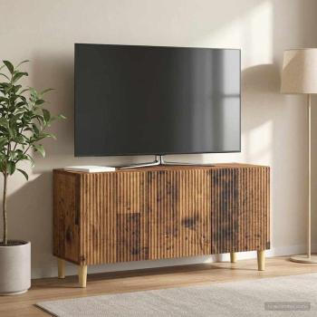 ARDEBO.de - TV-Schränk 99 x 34,5 x 50 cm Altholz Holzwerkstoff