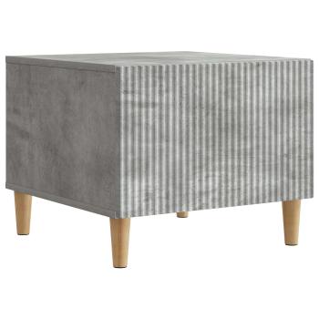 Couchtisch Betongrau 49 x 50 x 40 cm Holzwerkstoff