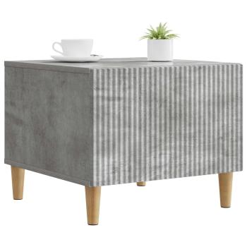 Couchtisch Betongrau 49 x 50 x 40 cm Holzwerkstoff