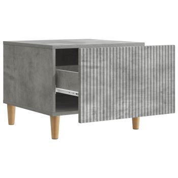 Couchtisch Betongrau 49 x 50 x 40 cm Holzwerkstoff