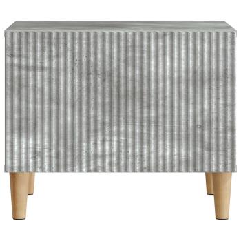 Couchtisch Betongrau 49 x 50 x 40 cm Holzwerkstoff